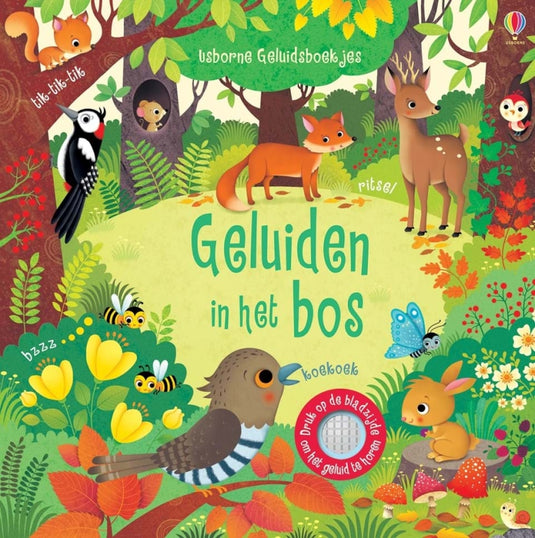 Usborne geluidsboekjes - in het bos