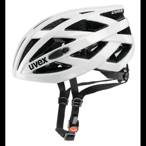 uvex helmet  i-vo race white small