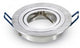 V-tac inbouw spot verstelbaar 50mm rond geborsteld aluminium 5013364