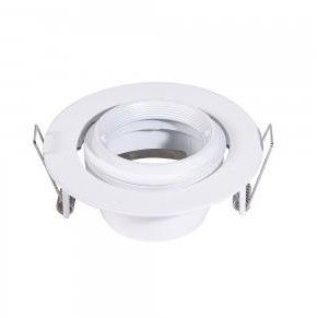 V-tac inbouw spot verstelbaar 50mm rond wit 5013315