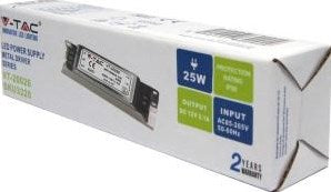 Load image into Gallery viewer, V-tac led driver 12v 25w ip20 metal - 4379201
