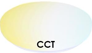V-tac led plafonniere 350mm 24w tri-white - 5017858