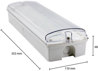 V-tac noodverlichting led opbouw 4 watt ip65 - 5021700
