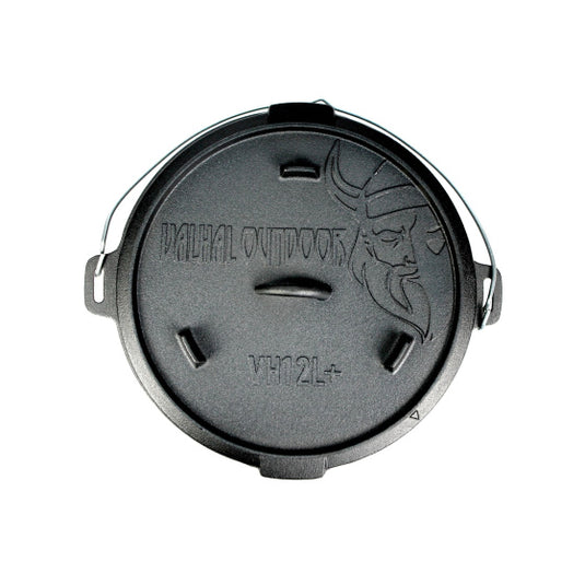 Valhal Dutch Oven Gietijzer met pootjes 12 L