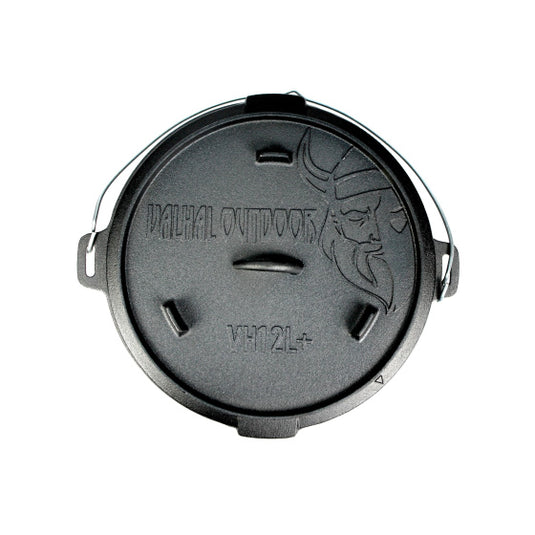 Valhal Dutch Oven Gietijzer met pootjes 12 L