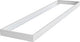 Enzo varnalux opbouwframe voor led paneel 120x30x5cm - 9001920
