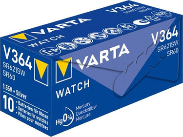 Varta 364 sr60 10 stuks in een doosje