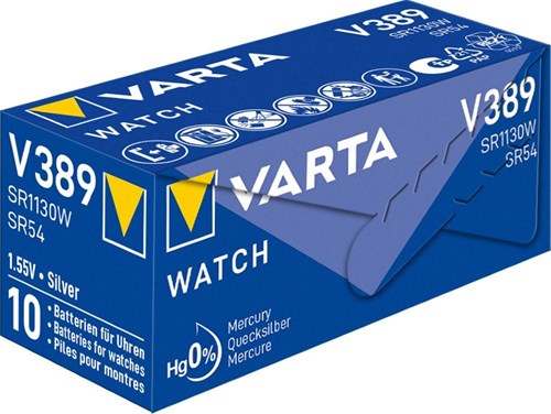 Load image into Gallery viewer, Varta 389 sr58 10 stuks in een doosje
