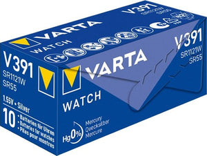 Varta 391 sr55 10 stuks in een doosje