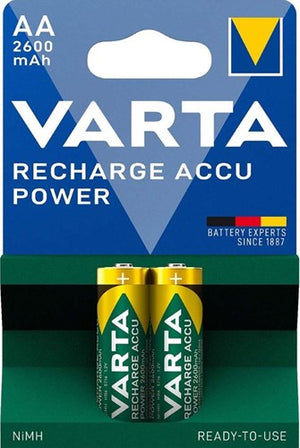Varta aa accu 2600ma blister 2 r2u