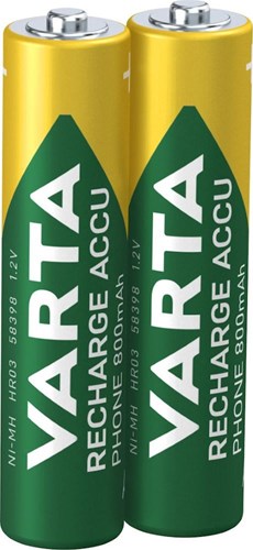 Afbeelding laden in galerijviewer, Varta aaa accu 800ma blister 2 phone
