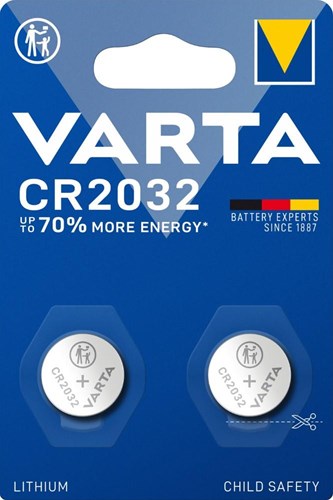 Chargez l'image dans la visionneuse de la galerie, Varta cr2032 lithium knoopcel batterij 3v blister(2) - 3240362
