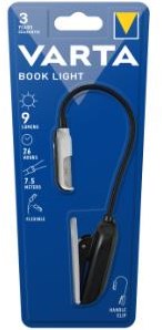 Varta leeslamp book light led 2cr2032