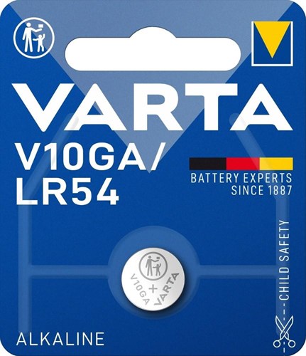 Load image into Gallery viewer, Varta lr54 v10ga per stuk op blister 2913522
