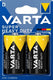 Varta batterij superlife r20 d mono kaart a 2