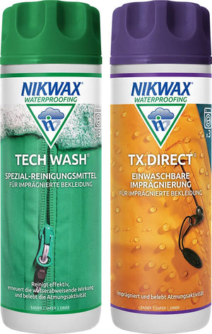 Nikwax tech wash + tx-direct - detergent