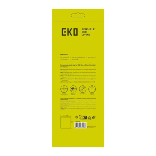 Eko afvalzakken type e 25-35l wit
