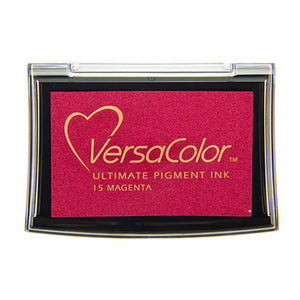 Tsukineko • versacolor stempelkussen groot magenta