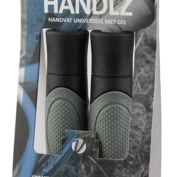 Velo Handvatten kraton gel 125mm zwart grijs