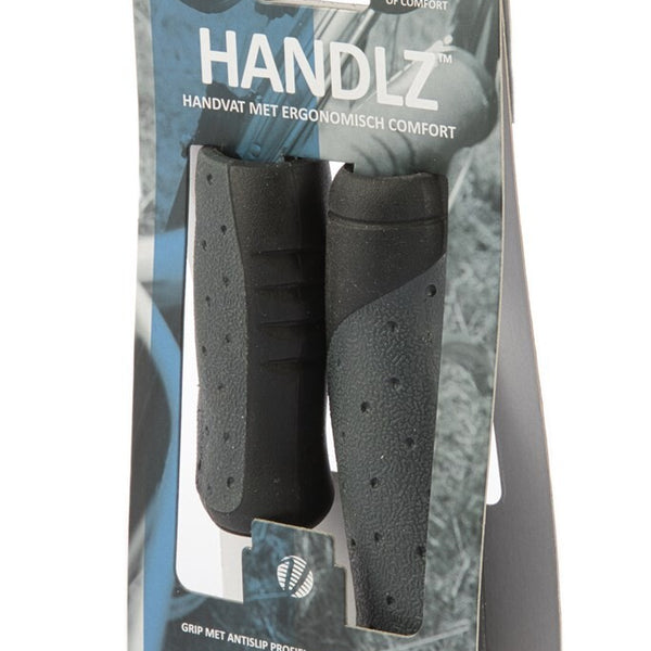 Velo Handvatten 135 mm TPE zwart per set