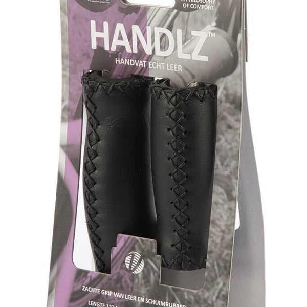 Velo Handvat Leer 92 127mm Zwart (paar)