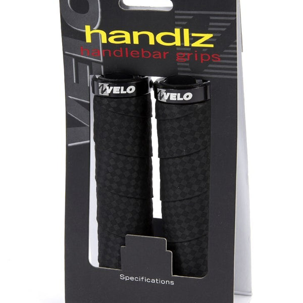 Velo Handvatten visegrip alu met gel 129 129mm zwart op kaart