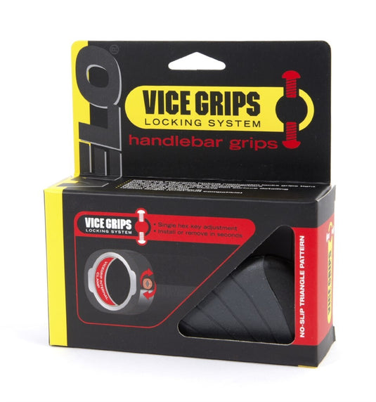 Velo handvat ergo visegrip alu kraton gel 95 135mm, zwart