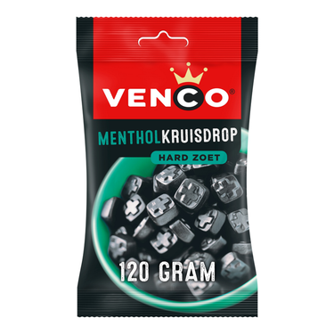 Venco menthol kruisdrop (12x120gr)