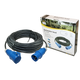 Ngk verleabel 10 meter neopreen 3x 1.5mm² - cee stekker en cee contrastekker - in doos