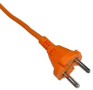 Afbeelding laden in galerijviewer, Enzo verlengsnoer pvc oranje 2x1qmm 30m - 1167054
