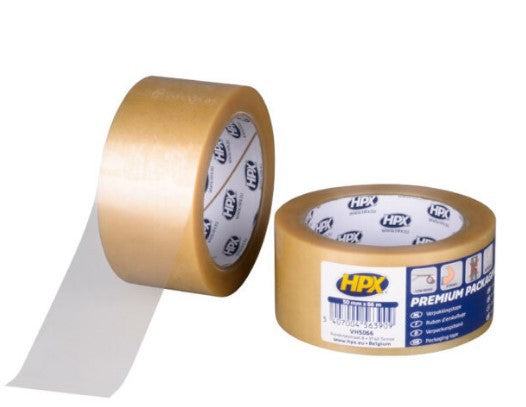 Hpx premium verpakkingstape | 50 mm x 66 m - vh5066 vh5066