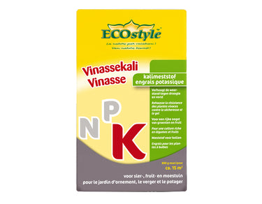 Ecostyle vinassekali - kalium meststof - 800gr