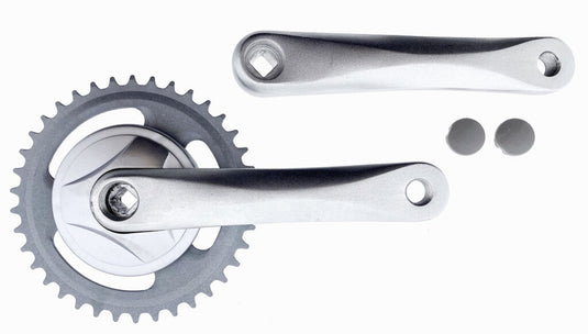 Vinty crankstel 38t ? 170mm jis alu zilver