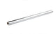 zadelpen vast 22,0 x 350 mm staal zilver