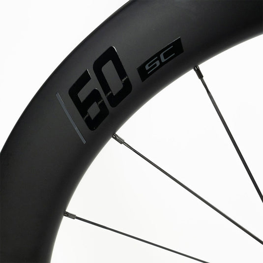 Vision sc 60 disc tlr carbon wheelset | shimano hg