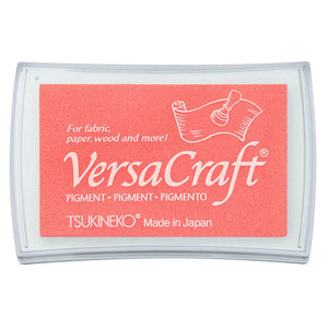 Tsukineko • versacraft stempelkussen groot coral pink
