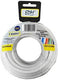 Enzo vmvs rond 2x1qmm wit 10m - 1242085