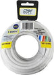 Enzo vmvs rond 3x1qmm wit 10m - 1242089