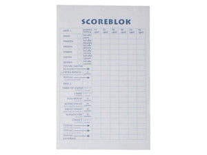 Haza scoreblok 9.4x14.5cm 250vel pak a 5 stuks