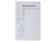 Haza scoreblok 9.4x14.5cm 250vel pak a 5 stuks