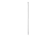 Glasfiber steel wit (150cm)