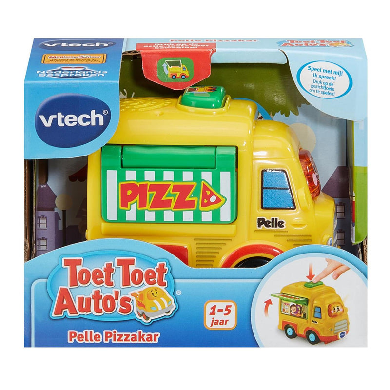 Load image into Gallery viewer, Vtech toet toet auto's pelle pizzakar
