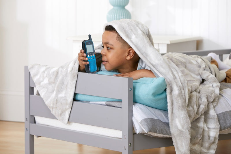 Load image into Gallery viewer, Vtech Walkie talkie KidiTalkie 27,9 cm blauw geel 2 stuks
