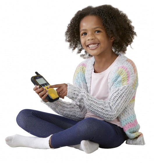 Vtech Walkie talkie KidiTalkie 27,9 cm blauw geel 2 stuks