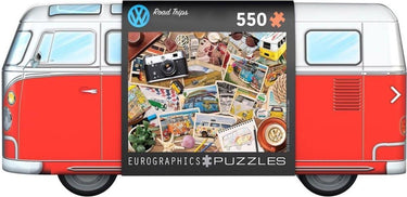 Eurographics volkswagen puzzel - vw bus roadtrips - 550 stukjes
