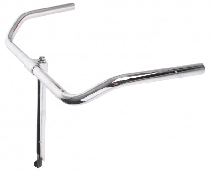 Load image into Gallery viewer, Stuur Omafiets XL Grepen 22,2 550 22,2 mm Zilver
