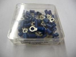 Bofix kabelschoen AMP oog 4mm blauw (25st)