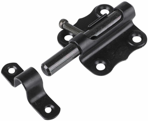 Waelbers grendel galvanisch verzinkt vierkant 50x50mm schoot 9mm zwart - 10 stuk(s) - 102127.05