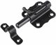 Waelbers grendel galvanisch verzinkt vierkant 50x50mm schoot 9mm zwart - 10 stuk(s) - 102127.05
