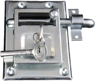 Waelbers producten oplegschuifgrendel slot 85x115mm gegalvaniseerd